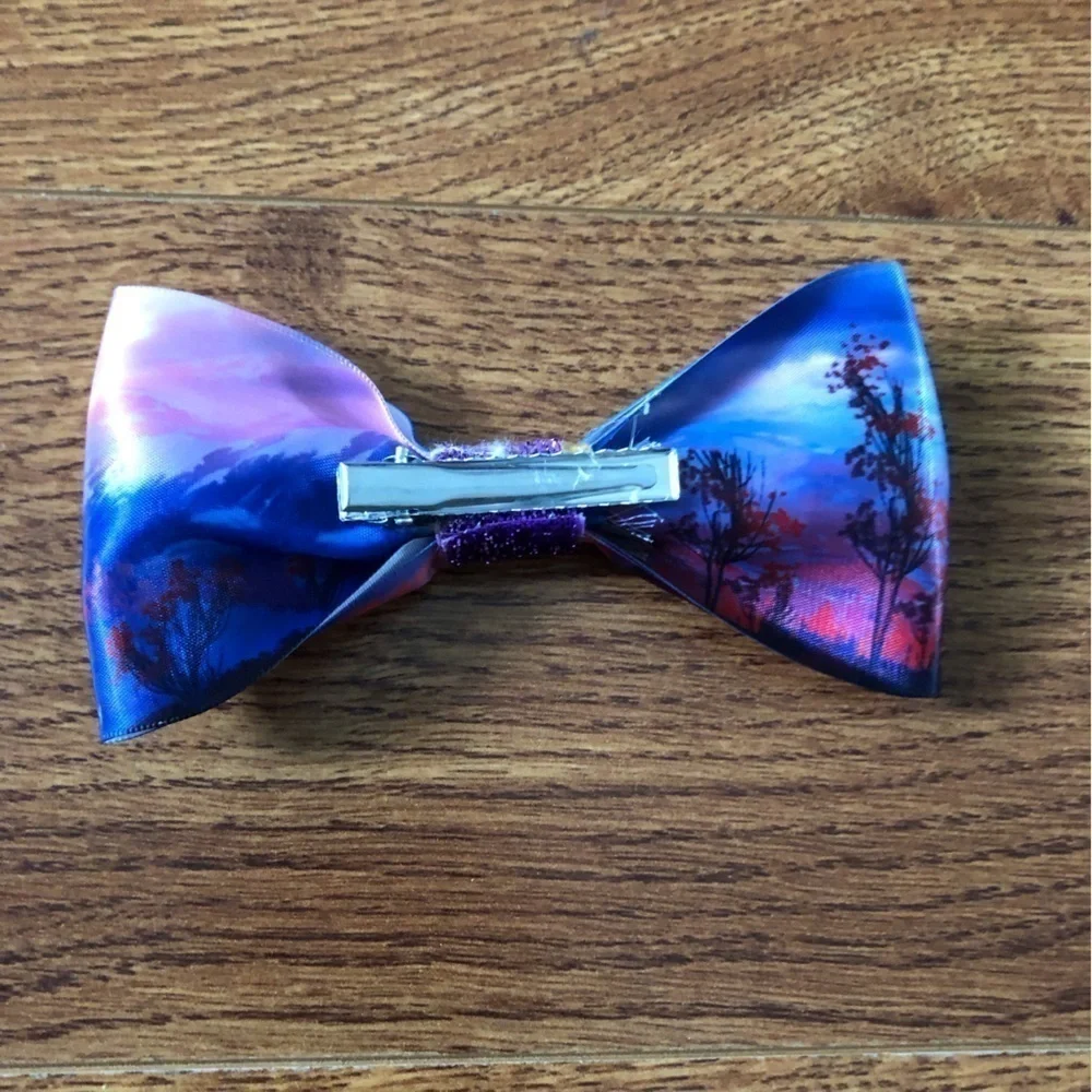 Disney Frozen Ana bow hair clip